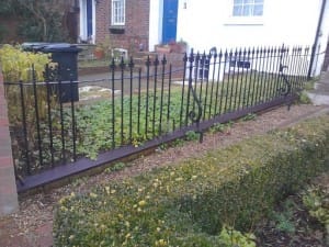 Replica Railings in Historic St Albans