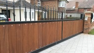 Wooden Entrance Gates